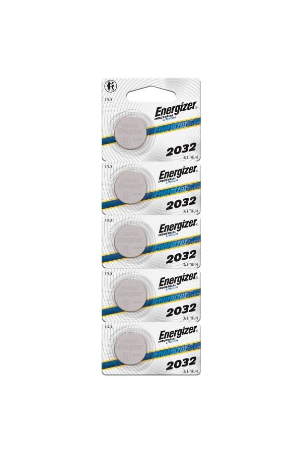 Energizer Industrial 2032 Lithium Battery, 3 Volt, Each 2133743